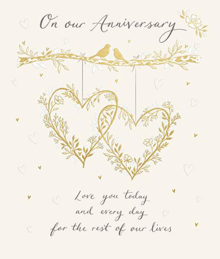 Picture of ON OUR ANNIVERSARY CARD